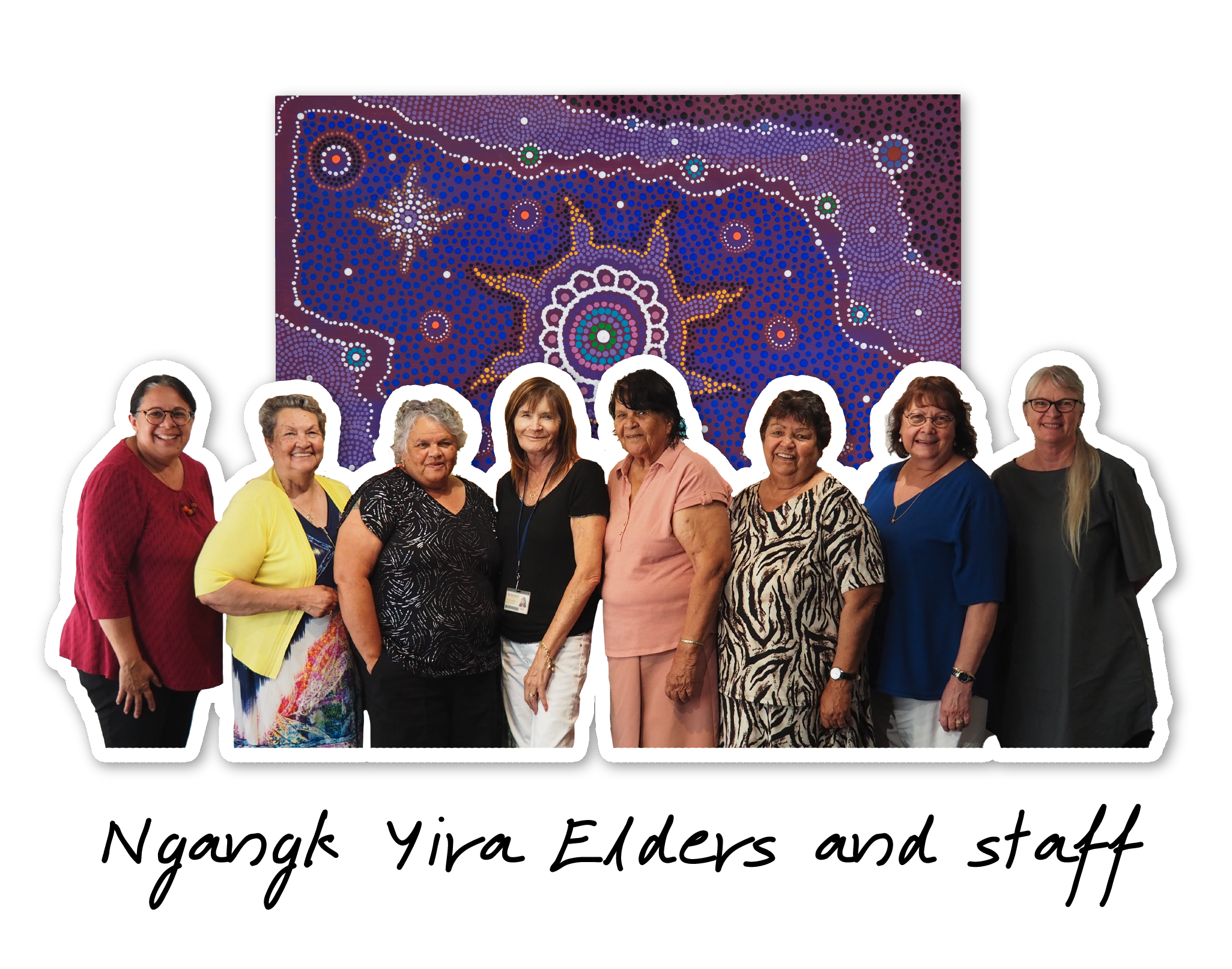 Image of Ngangk Yira Elders and staff